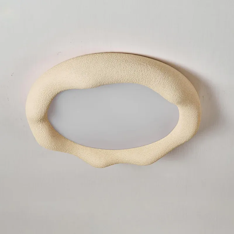 Quinn Modern Round Resin Acrylic Ceiling Light Bedroom Living Room