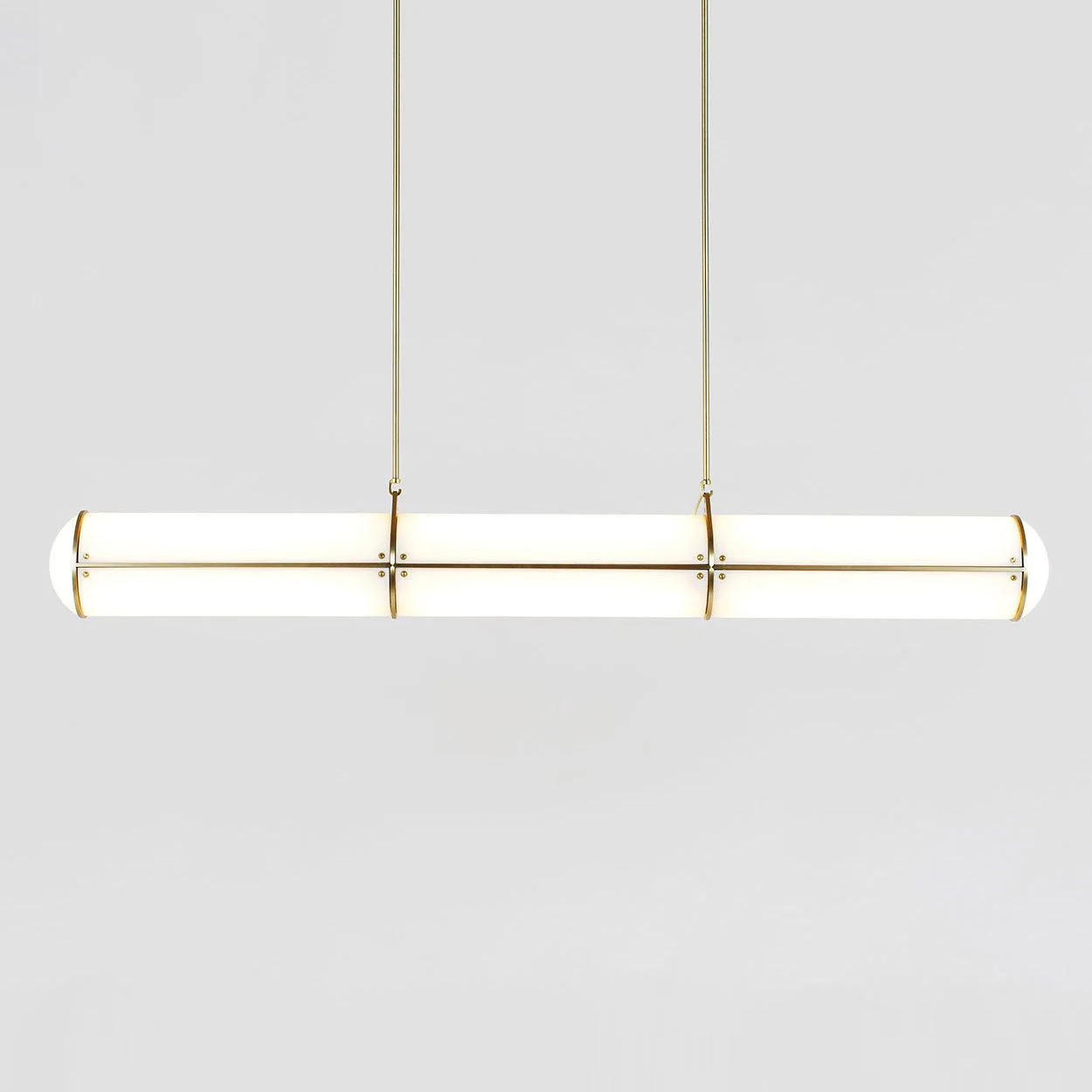 Alessio Industrial Metal Acrylic Oro Nero Pendant Light Camera da Letto Soggiorno