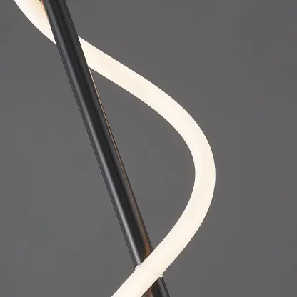 Valentina Modern Flexible Curve Metal Wall Light Living Room Bedroom