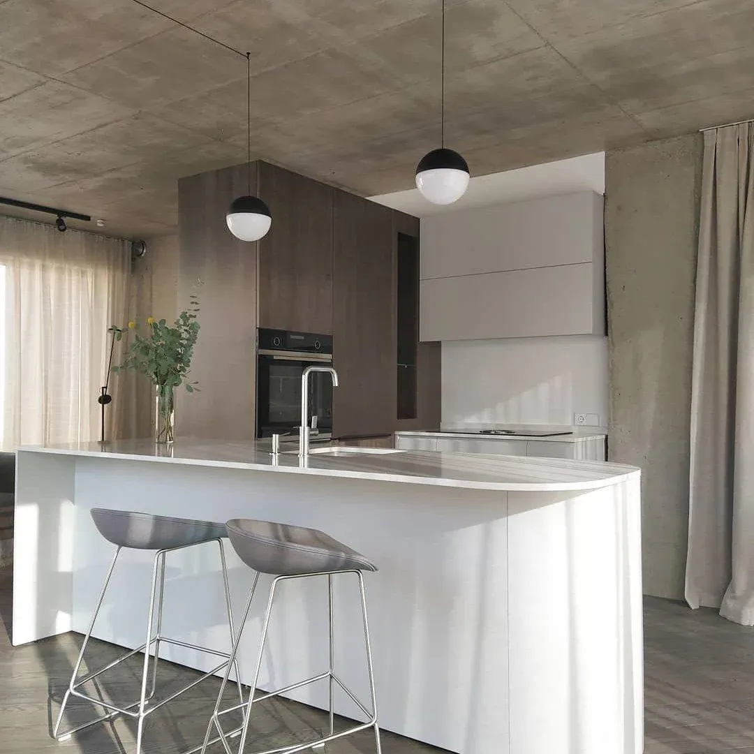 Hailie Modern Minimalism Round Metal Pendant Light Bedroom Hallway