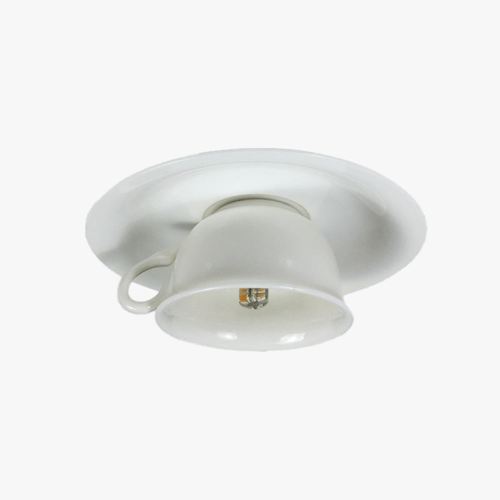 Cairns Puro Tazza Ceramica Plafoniere Soggiorno