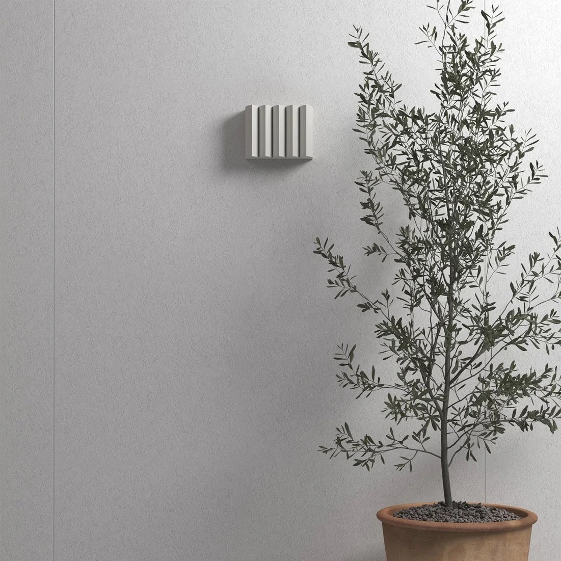 Naturale Tessuto Lampada da parete Sala da pranzo Camera da letto | Las Sola