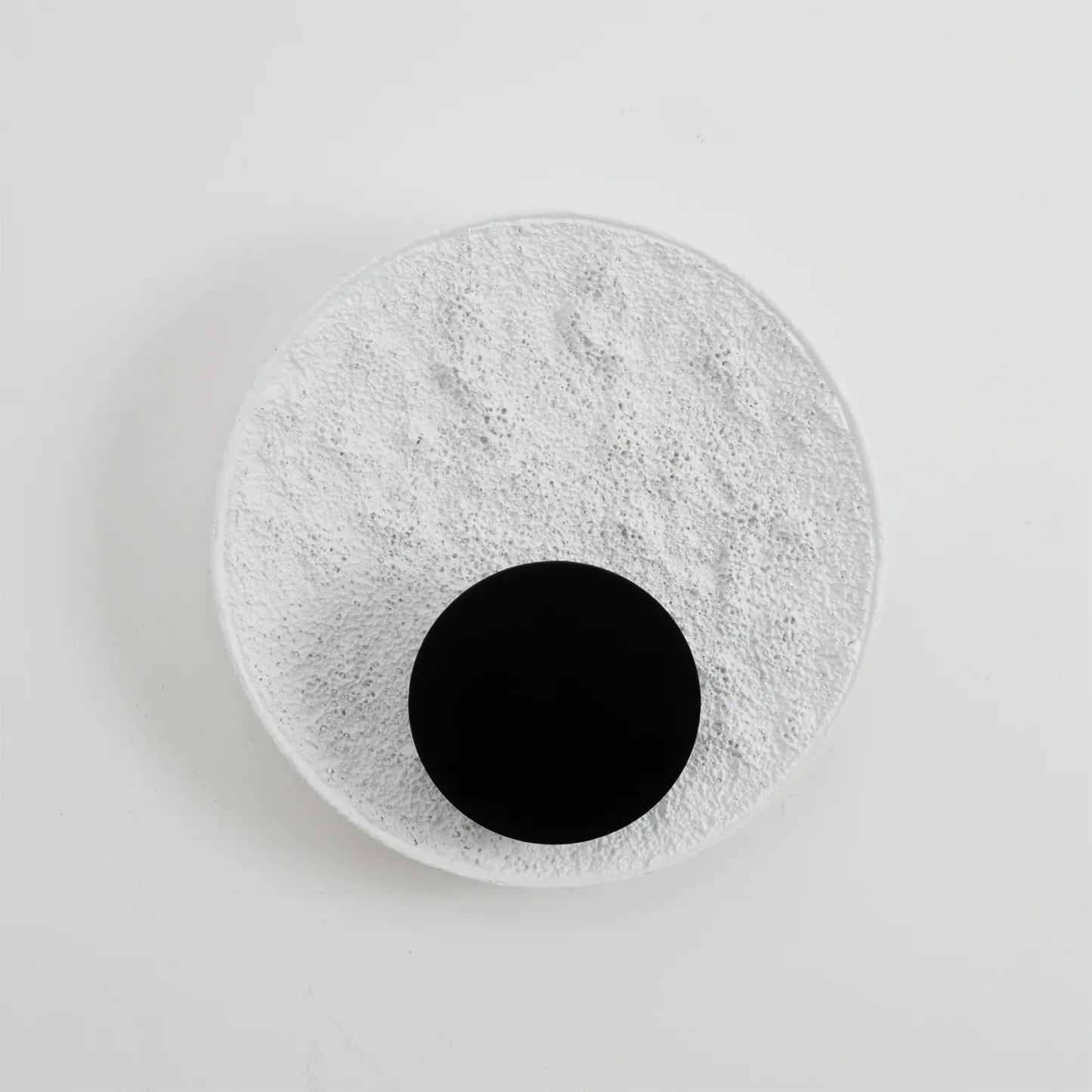 Byers Modern LED Round Resin Wall Lamp Bedroom  Dining Room