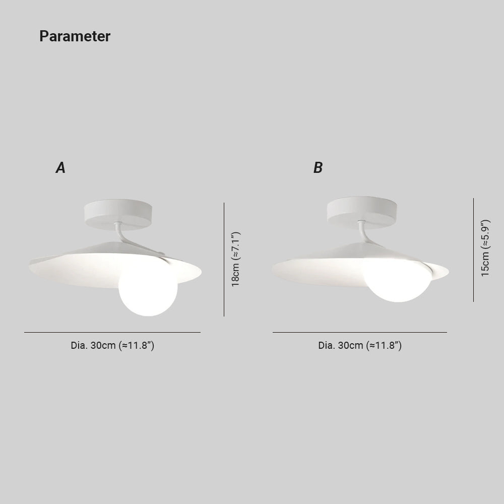 Cairns Nordico LED PlafoniereMetal Soggiorno