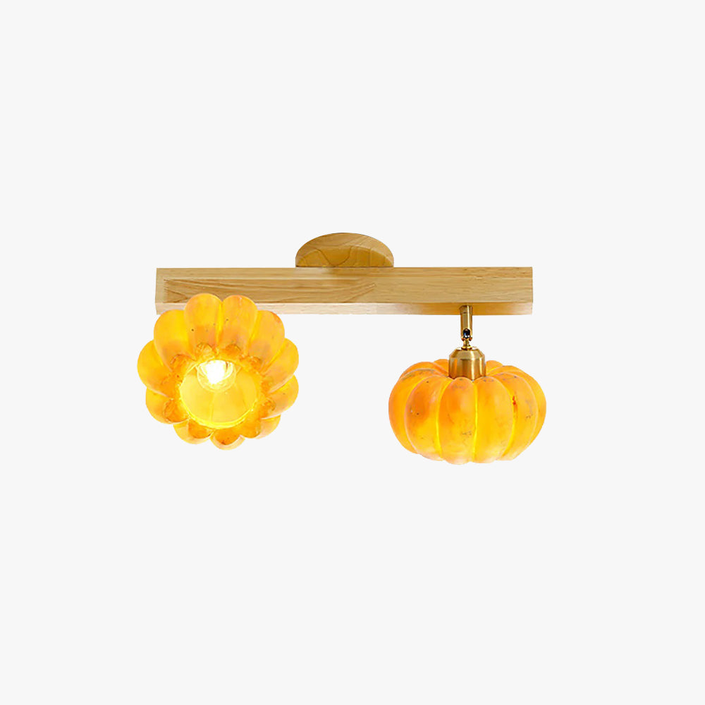 Ozawa Moderno Plafoniere Legno Resina Camera de Letto Corridoio