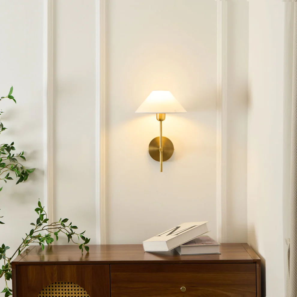 Alessio Vintage Classical Metal Wall Light Bathroom Bedroom Living Room