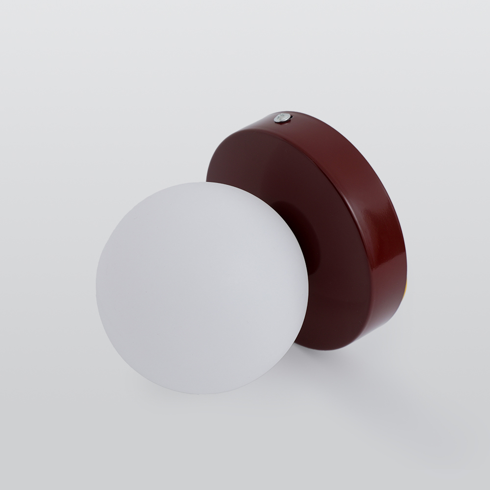 Valentina LED Moderno Metallo Applique Nero Rosso Bianco Verde Giallo Camera da Letto