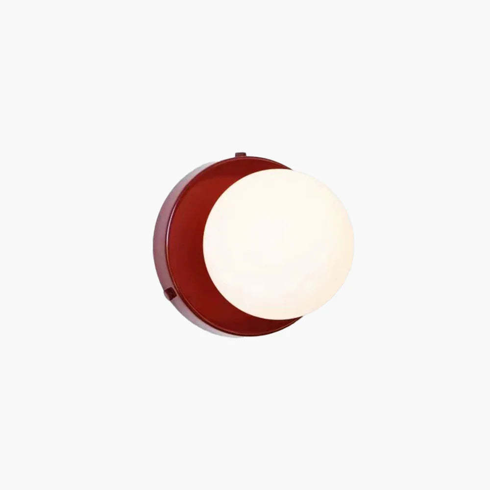 Valentina LED Moderno Metallo Applique Nero Rosso Bianco Verde Giallo Camera da Letto