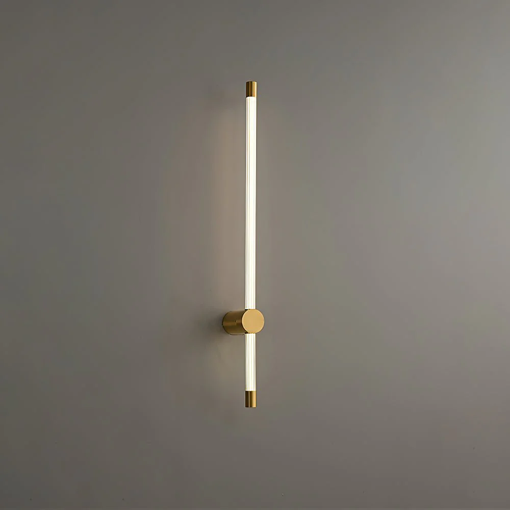Edge Modern Linear Metal Acrylic Wall Light Bedroom Living Room