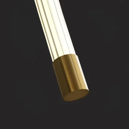 Edge Modern Linear Metal Acrylic Wall Light Bedroom Living Room