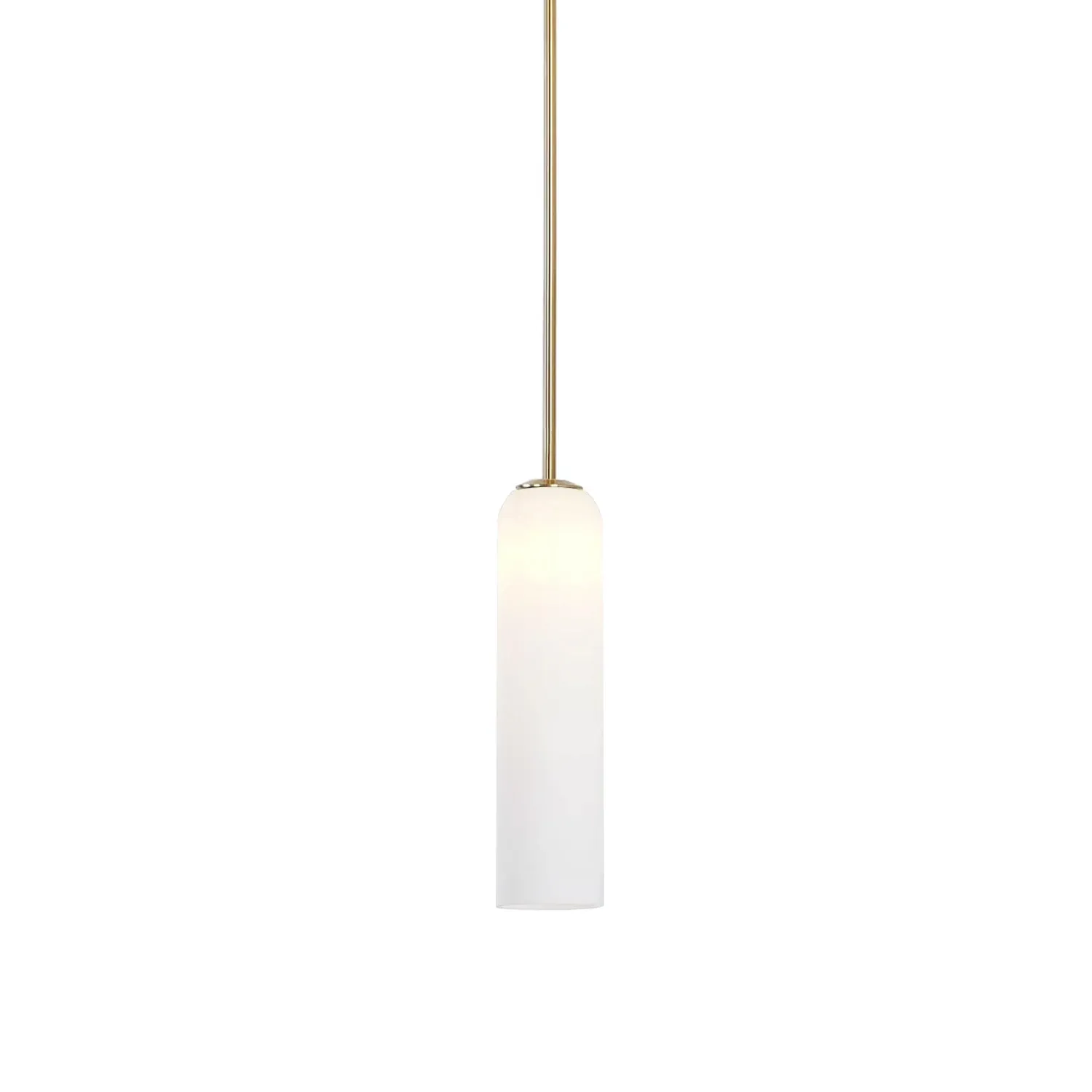Hailie Minimalism Metal Glass Pendant Light Bedroom Living Room