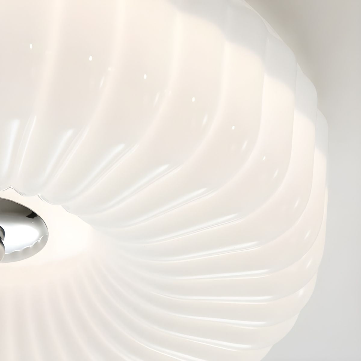 Quinn Moderno LED Vetro Plafoniere Camera da Letto
