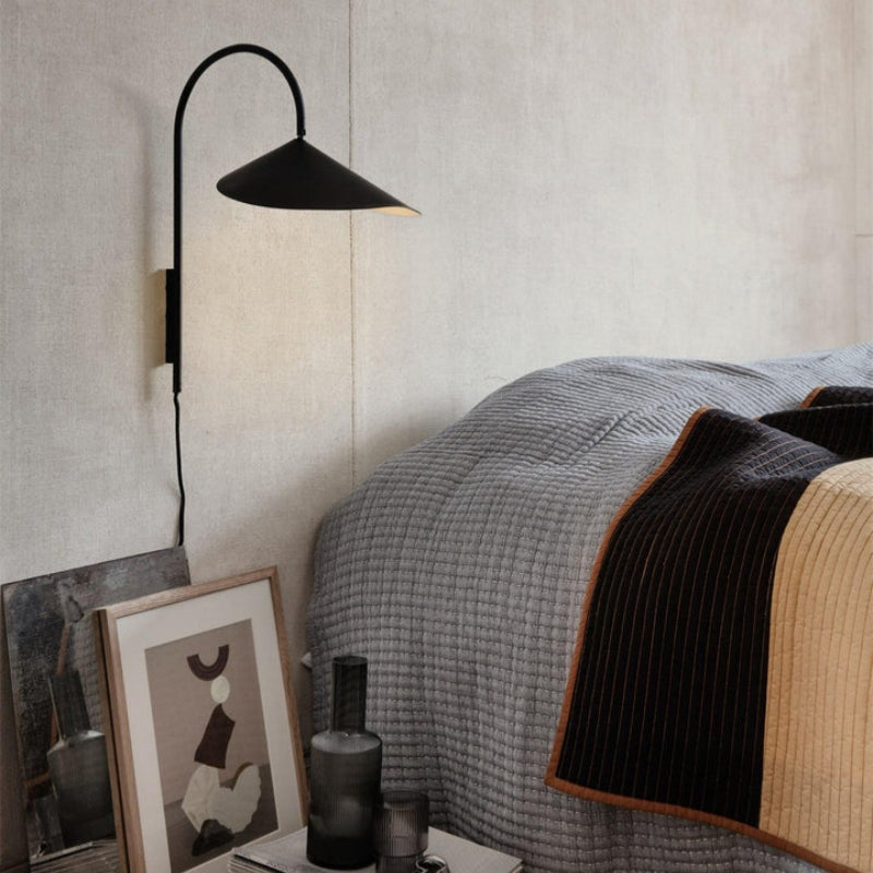 Cairns Moderno Metallo Applique Camera da Letto Soggiorno