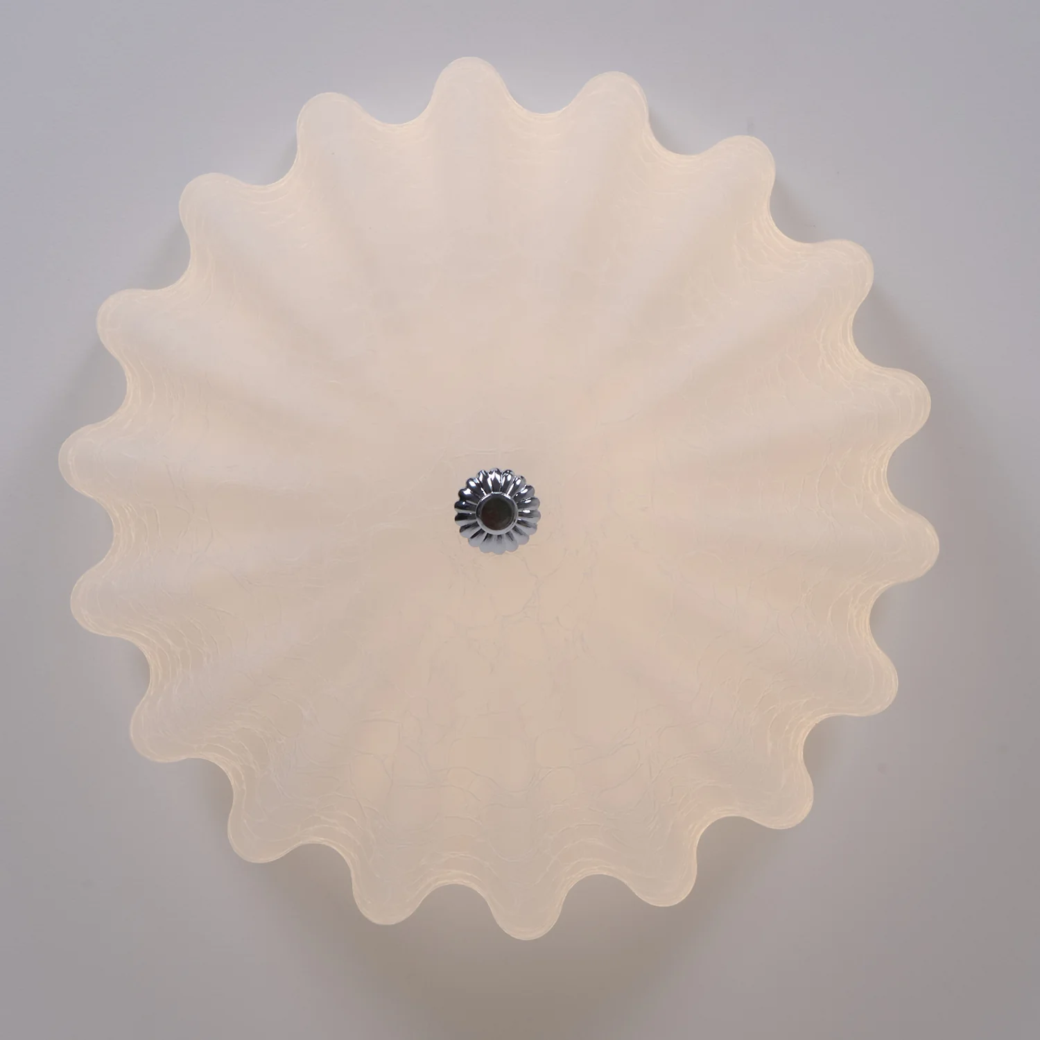 Quinn Moderno Rotondo Vetro Luce da soffitto Paralumi Camera da letto Soggiorno