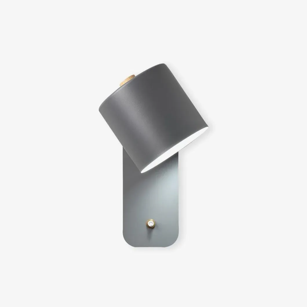 Edge Modern Minimalism Metal Wall Light Bedroom Hallway Study Room
