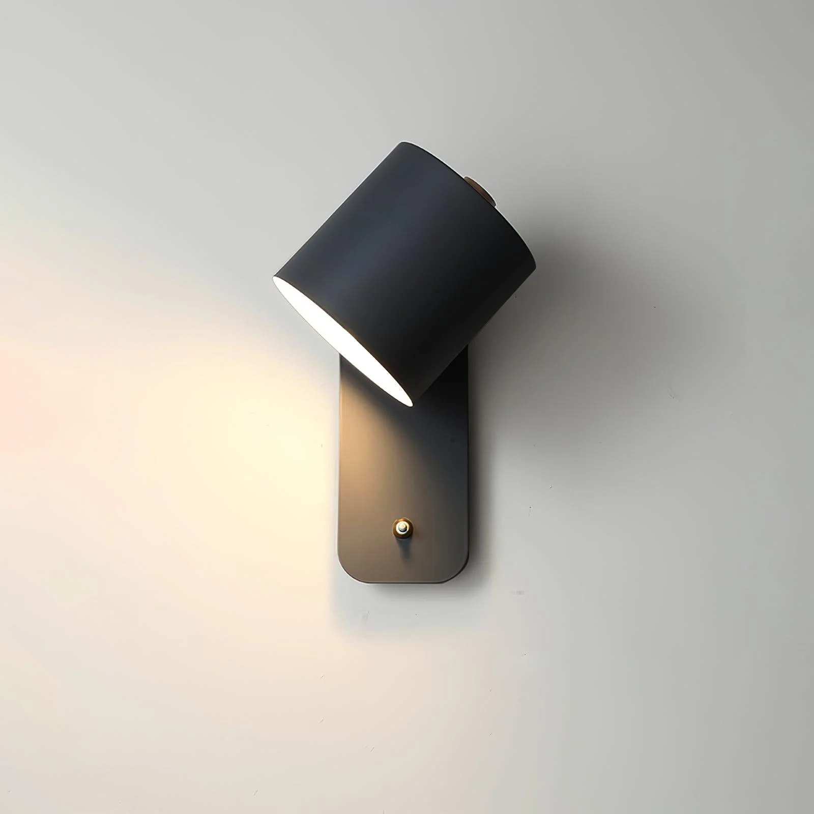 Edge Modern Minimalism Metal Wall Light Bedroom Hallway Study Room