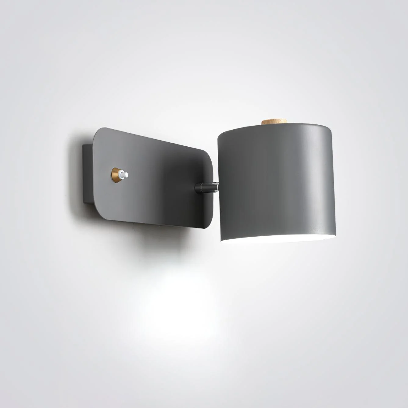 Edge Lampada da Parete Metallica Moderno Minimalista per Camera da Letto Corridoio Studio