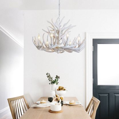 Silva Rustico Metallo/Resina Lampadari Camera da Letto/Soggiorno/Sala da Pranzo