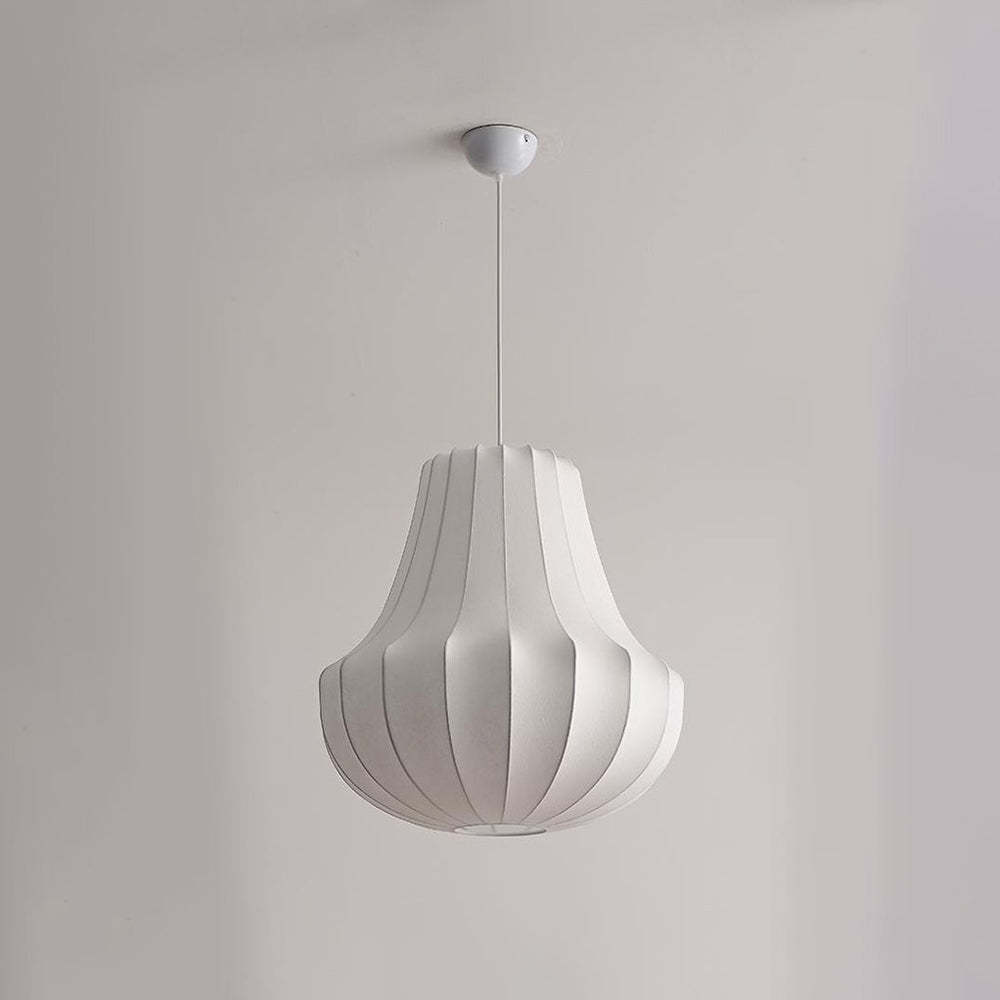 Renée Artificiale Tessuto Lampade a Sospensione Metallo Tessuto
