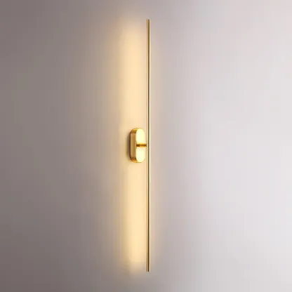Edge Minimalism Metal Acrylic Wall Lamp Bedroom Living Room
