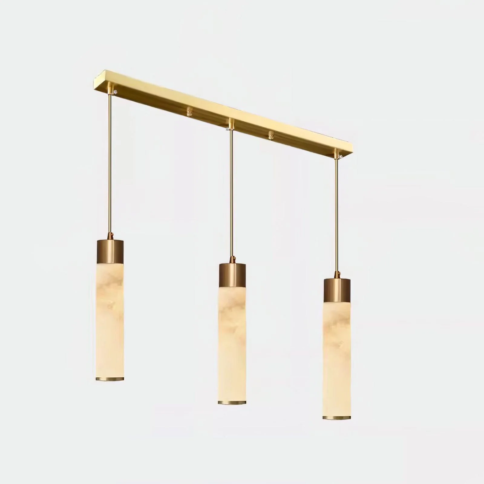 Hailie Modern Brass Resin Pendant Light Living Room Bedroom Bathroom