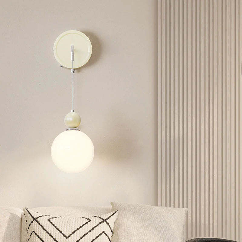 Morandi Moderno LED Metallo Vetro Applique Camera da Letto Corridoio