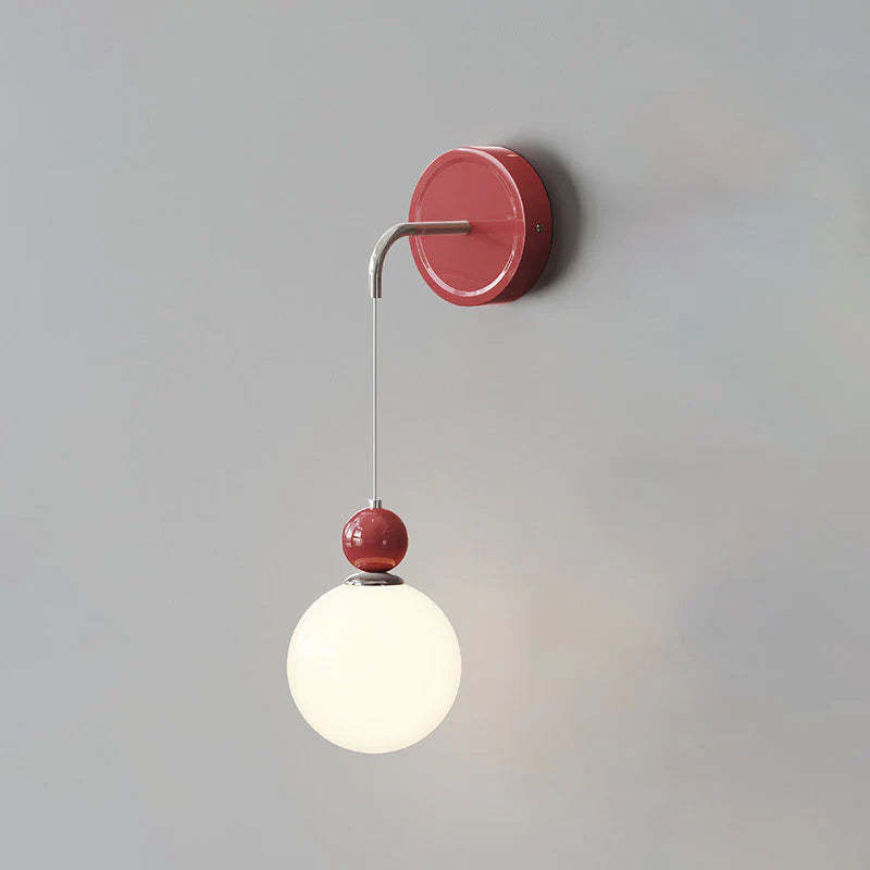 Morandi Moderno LED Metallo Vetro Applique Camera da Letto Corridoio