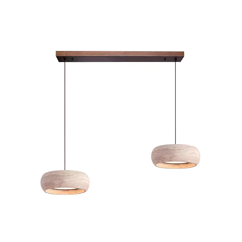 Ozawa Modern Round Cement Pendant Light Shades Bedroom Dining Room