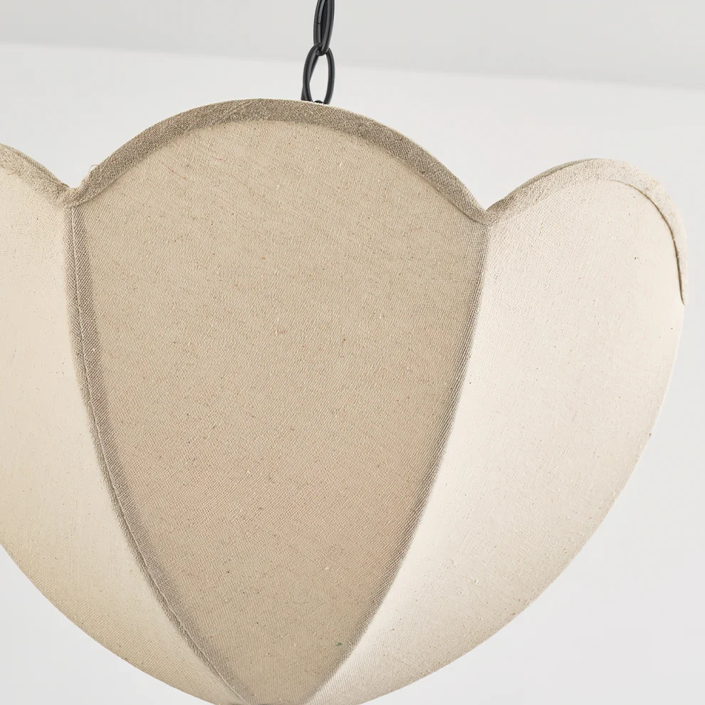 Renée Modern Flower Fabric Pendant Light Shades Bedroom Dining Room