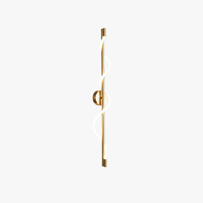 Valentina Modern Flexible Curve Metal Wall Light Living Room Bedroom