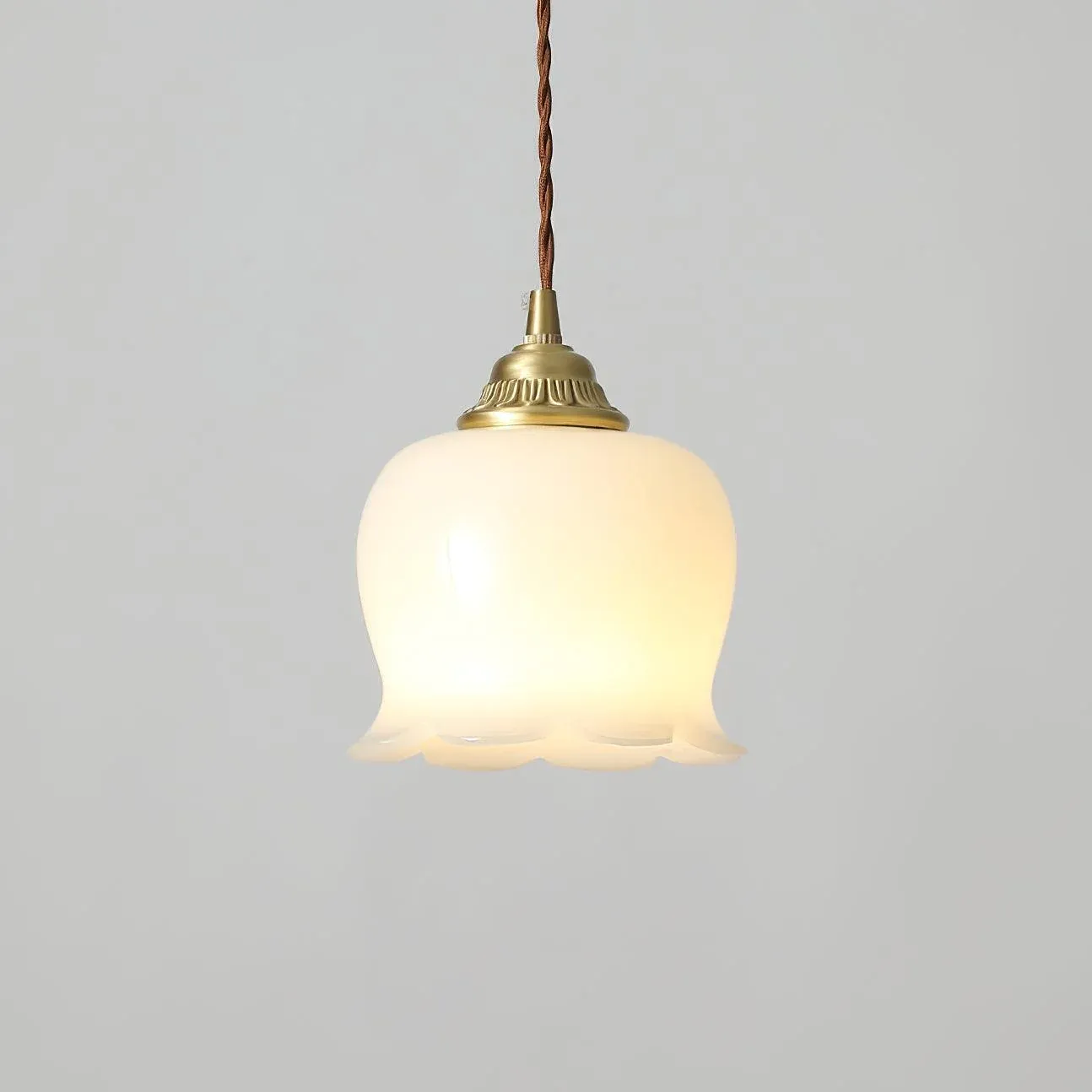 Carins Vintage Flower Resin Pendant Light Bedroom Living Dining Room