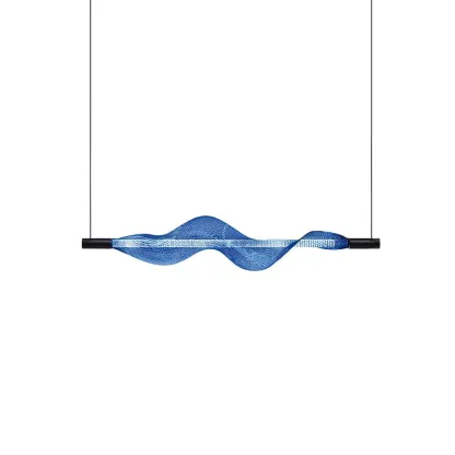 Edge Modern Unusual Fiber Pendant Light Shades Living Dining Room