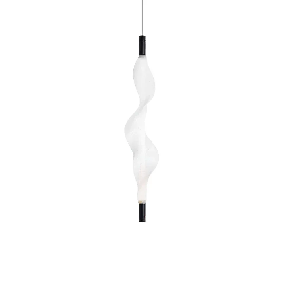 Edge Modern Unusual Fiber Pendant Light Shades Living Dining Room
