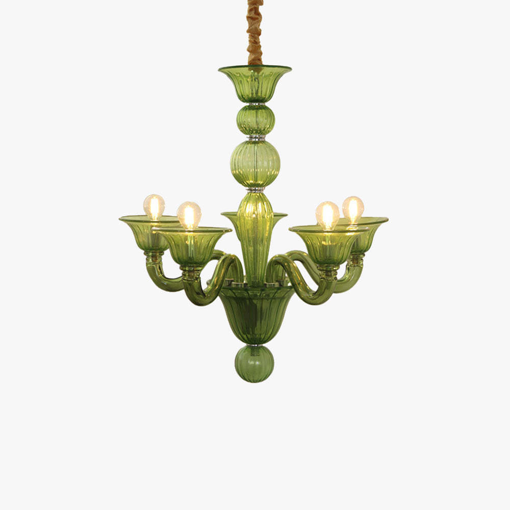 Silva Retro Lampadari Metallo Vetro Sala da Pranzo Soggiorno
