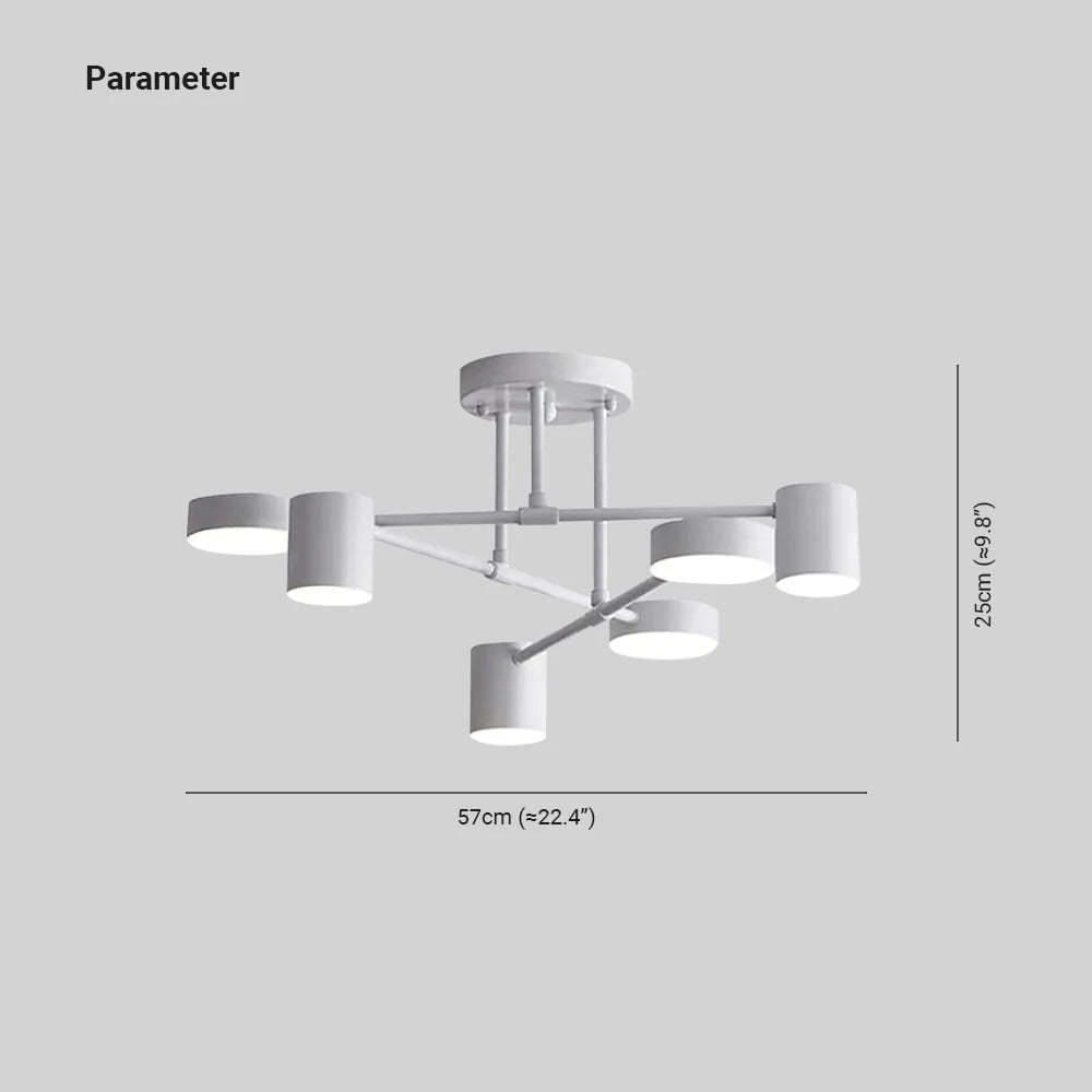 Weiss Moderni LED Plafoniere da Scala Metallo Nero/Bianco/Oro Metallo Acrilico Soggiorno/Camera da Letto