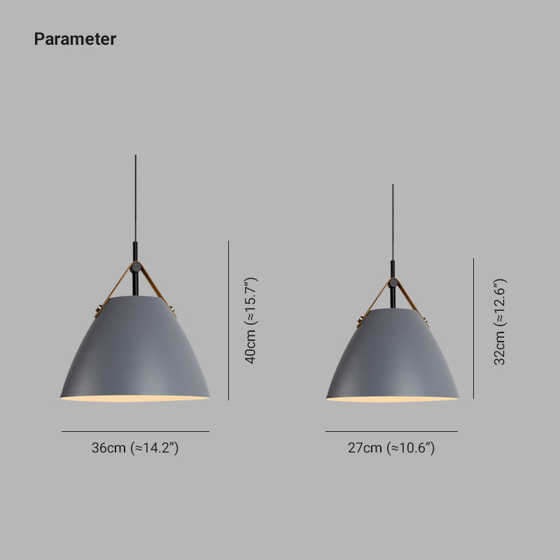 Carins Minimalismo LED Moderni Lampade a Sospensione Metallo 3 Colori Soggiorno/Camera da Letto