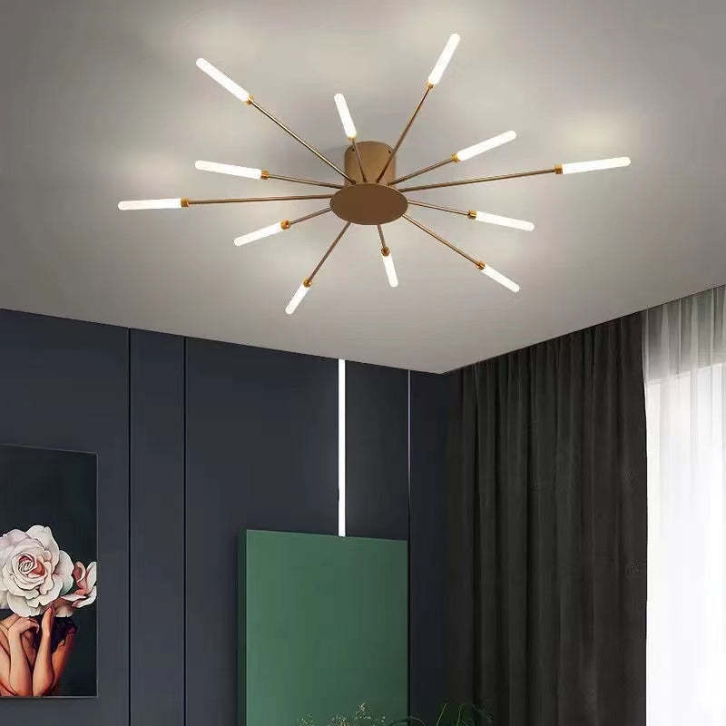 Lowry Moderni LED Montaggio Incasso Plafoniere Fuochi Artificiali Nere/Ore Soggiorno/Camera da Letto