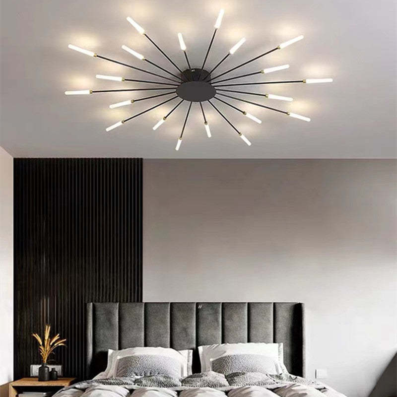 Lowry Moderni LED Montaggio Incasso Plafoniere Fuochi Artificiali Nere/Ore Soggiorno/Camera da Letto
