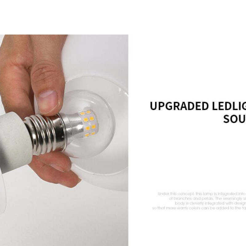 Jevon Moderni Bellissimi Soffitto LED Lampadari Acrilico Vetro Soggiorno/Camera da Letto