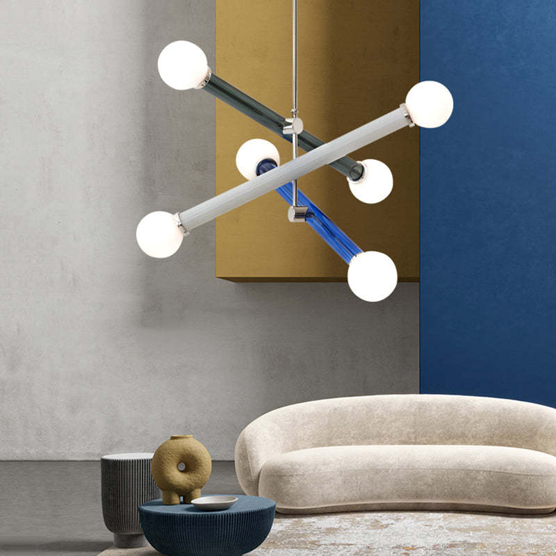 Avi Moderna Insolito LED Creativo Bambini Lampada a Sospensione Metallo Vetro Creativo Bambini Camera da Letto Regolabile