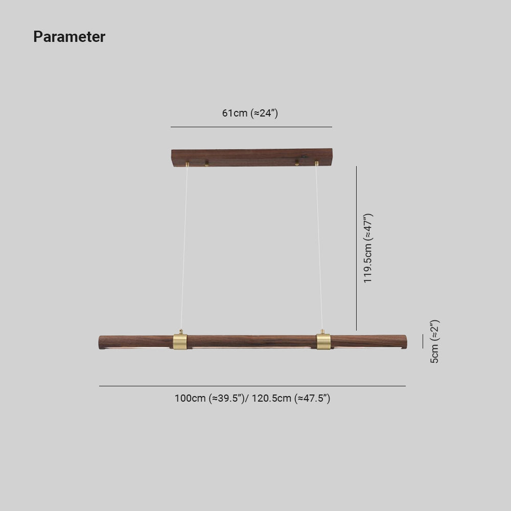 Ozawa Design Minimalista Moderni LED Lampade a Sospensione Legno Metallo Soggiorno/Camera da Letto