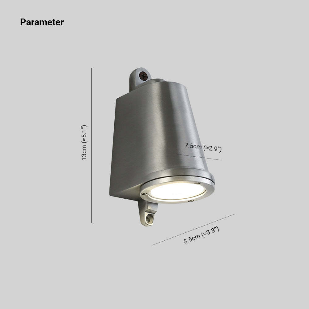 Orr Metallo Campana Industriale Applique Balcone