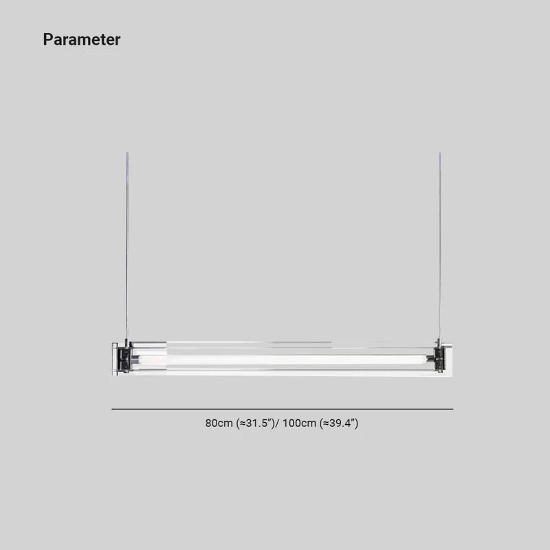 Edge Lampada a Sospensione Metallo Bianco Lineare Minimalista