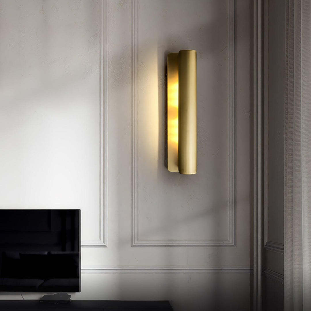 Orr Lampada da Parete in Ottone Metallo Minimalista per Sala da Pranzo Camera da Letto