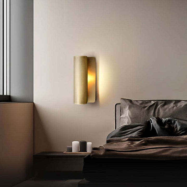 Orr Lampada da Parete in Ottone Metallo Minimalista per Sala da Pranzo Camera da Letto