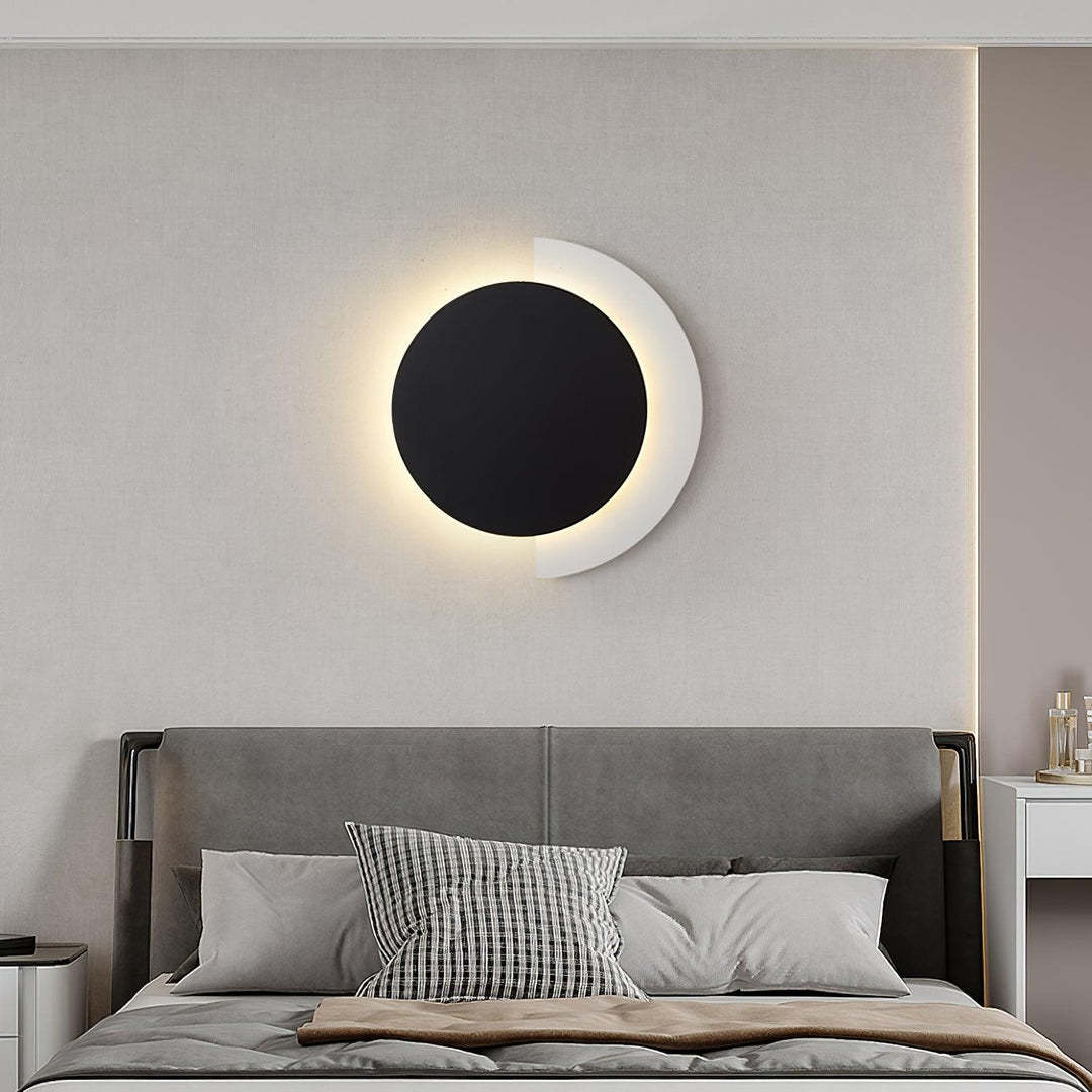 Edge Minimalismo Arrotondato Acrilico Metallo Applique Sala da pranzo Camera da letto