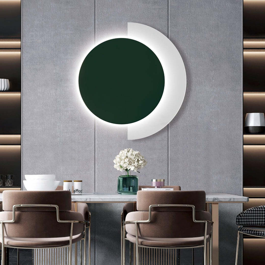 Edge Minimalismo Arrotondato Acrilico Metallo Applique Sala da pranzo Camera da letto