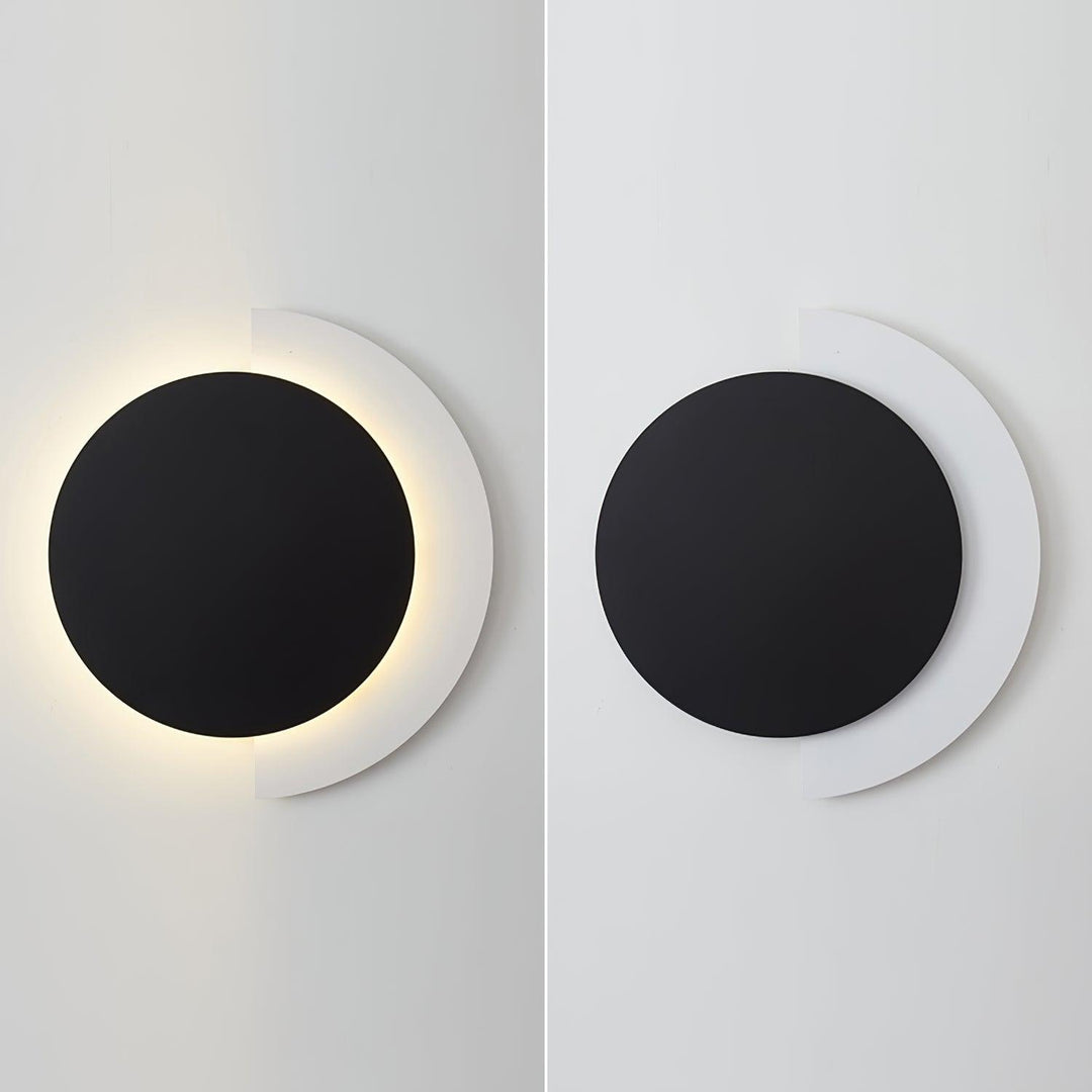 Edge Minimalismo Arrotondato Acrilico Metallo Applique Sala da pranzo Camera da letto
