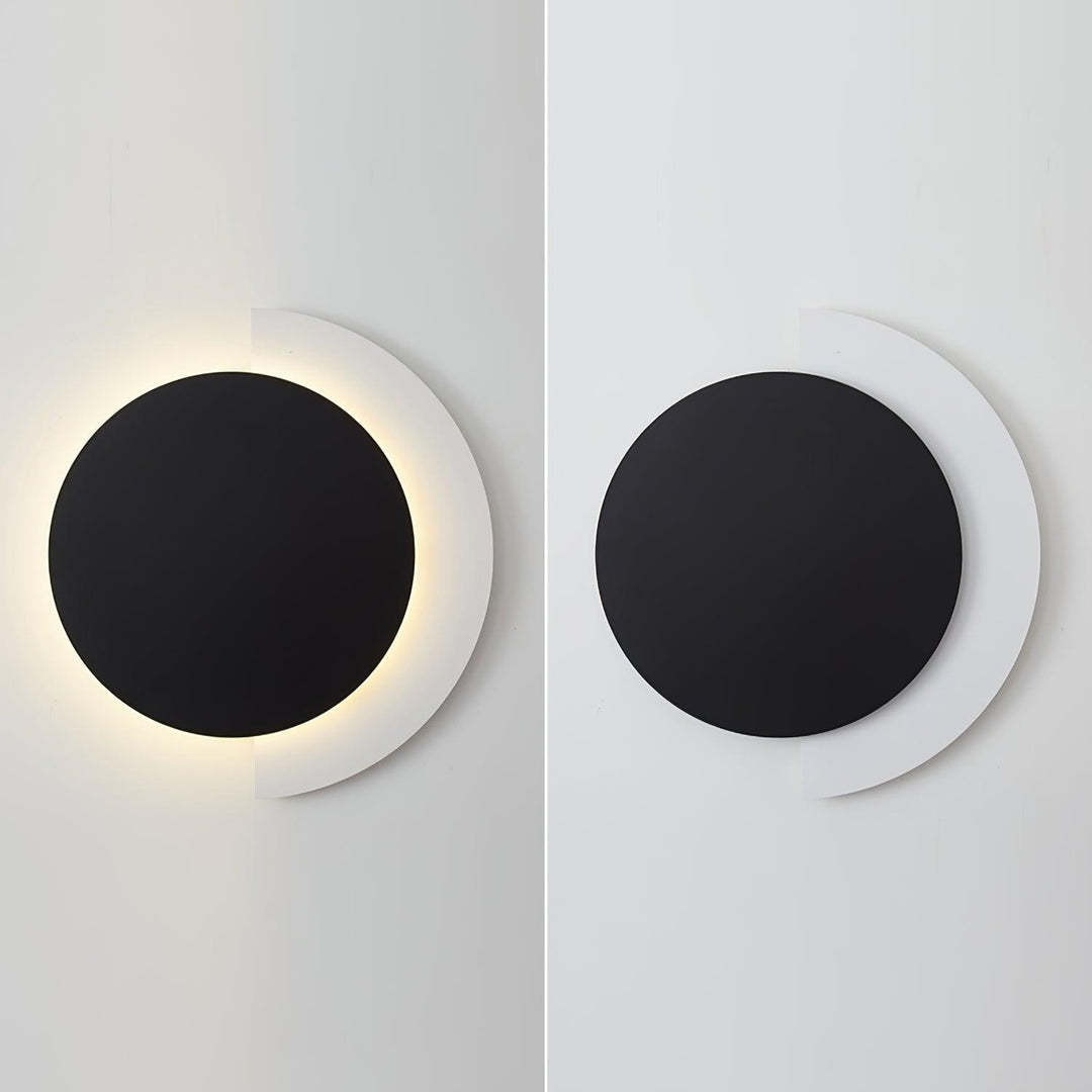 Edge Minimalismo Arrotondato Acrilico Metallo Applique Sala da pranzo Camera da letto