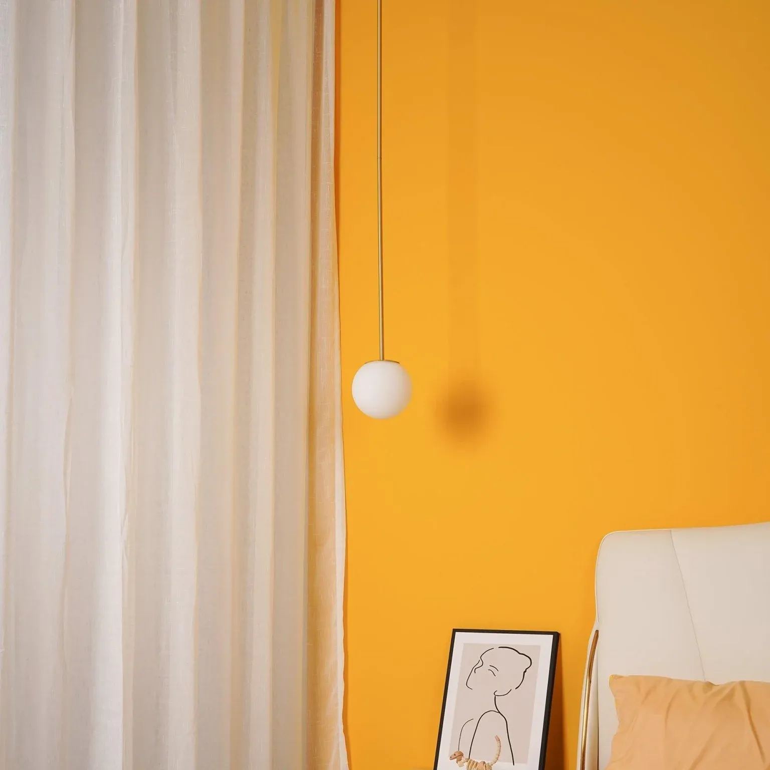 Hailie Modern Minimalism Glass Pendant Light Dining Room Bedroom